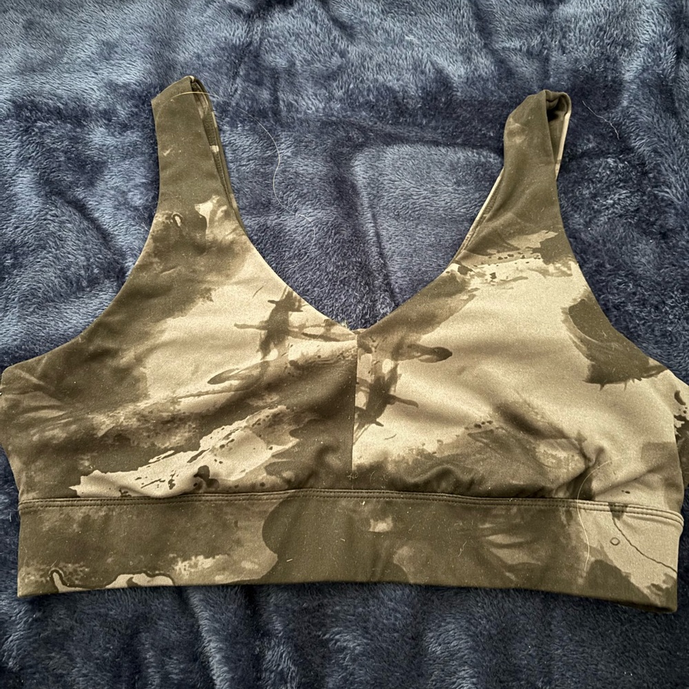 All in Motion- black/gray sports bra